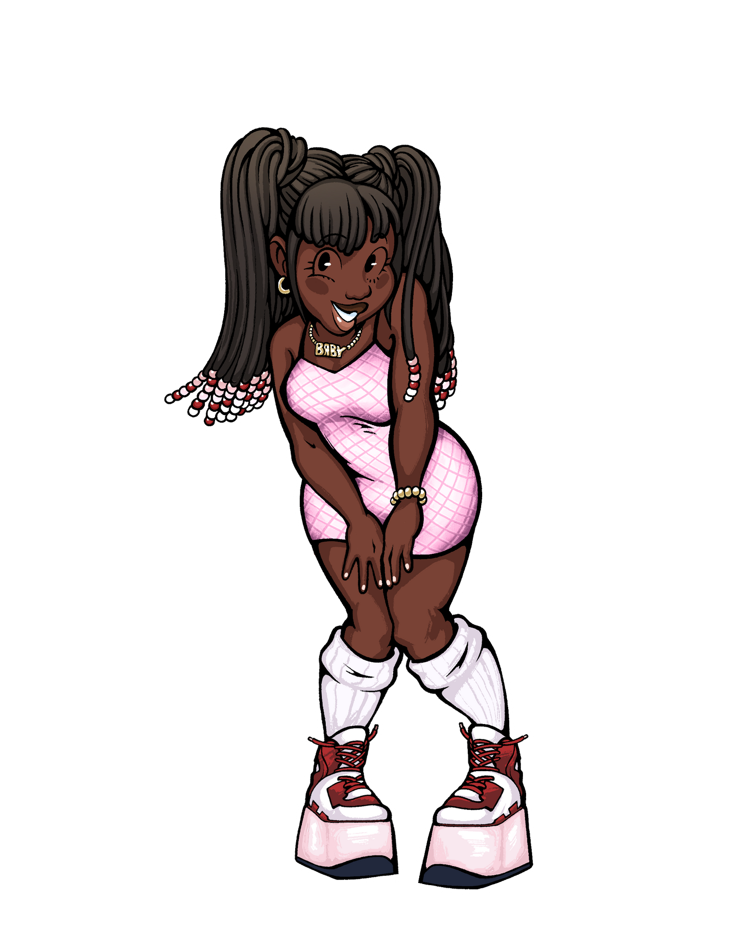 Lily Spice Sticker