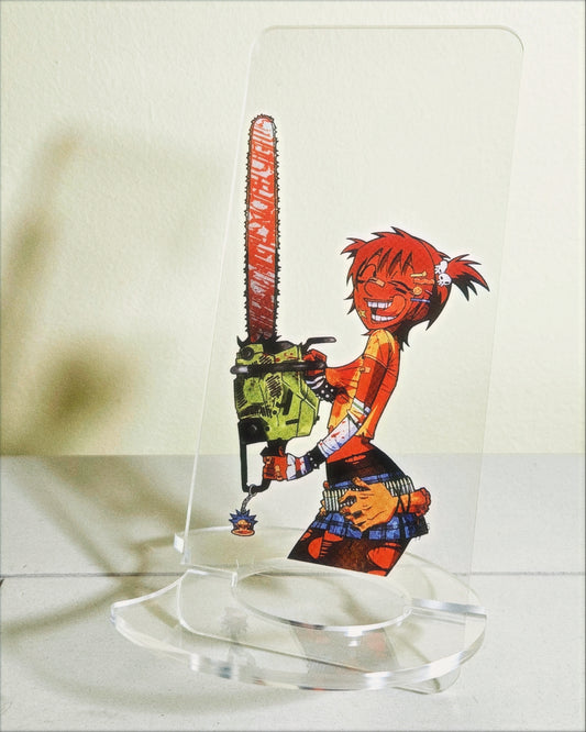 Chainsaw Kate Phone Holder Standee